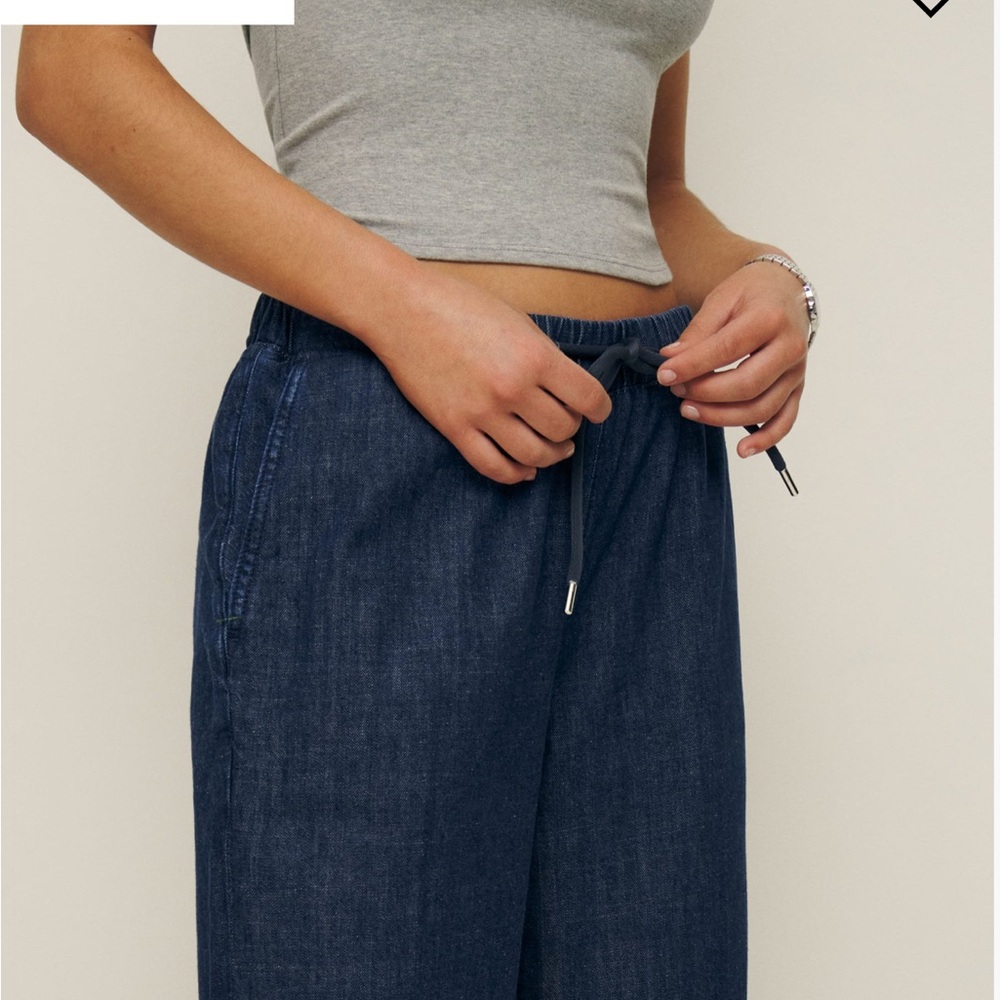 Reformation pull on jeans NWT